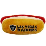 OAK-3354 - Las Vegas Raiders- Plush Hot Dog Toy